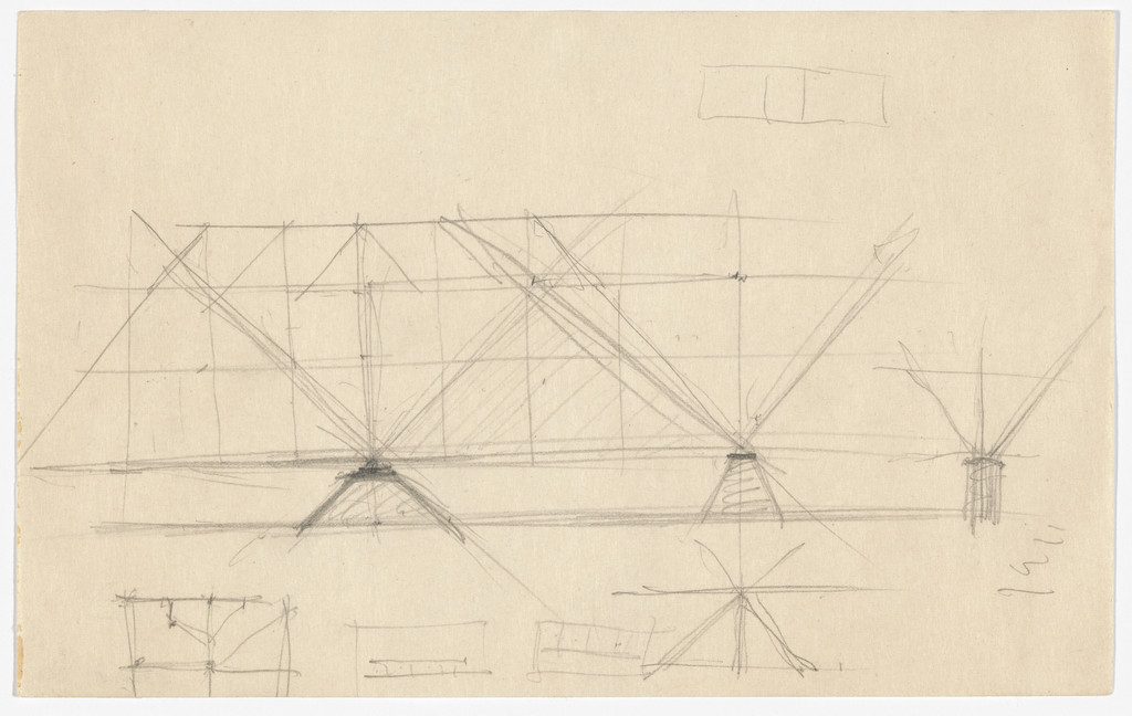 Convention Hall Project, Chicago, IL (Structural system, sections)