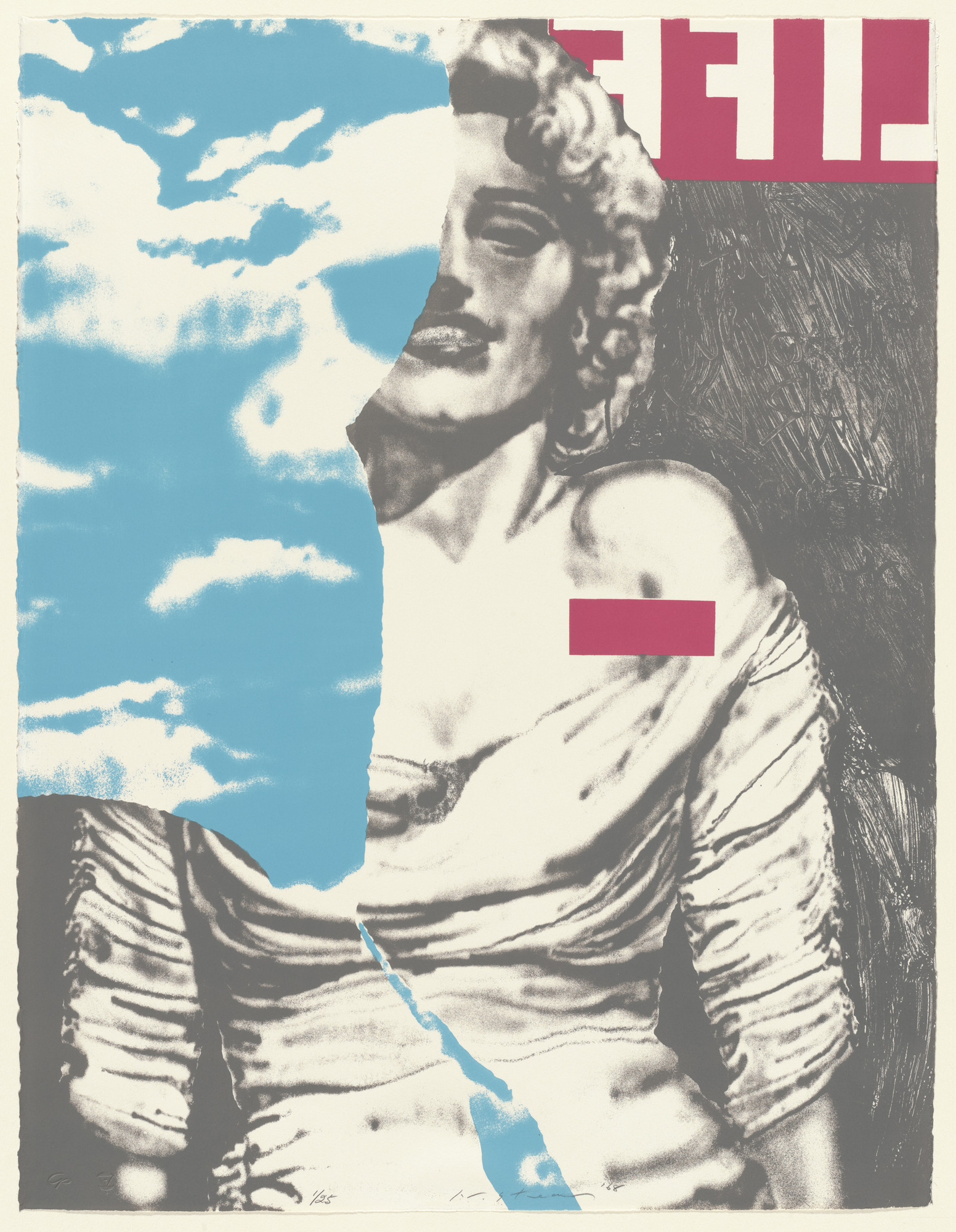 Ikeda Masuo (池田満寿夫). Half of Marilyn