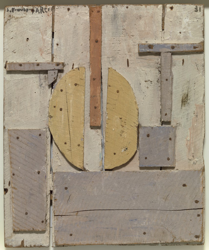 Joaquín Torres-García. Construction with Curved Forms. 1931