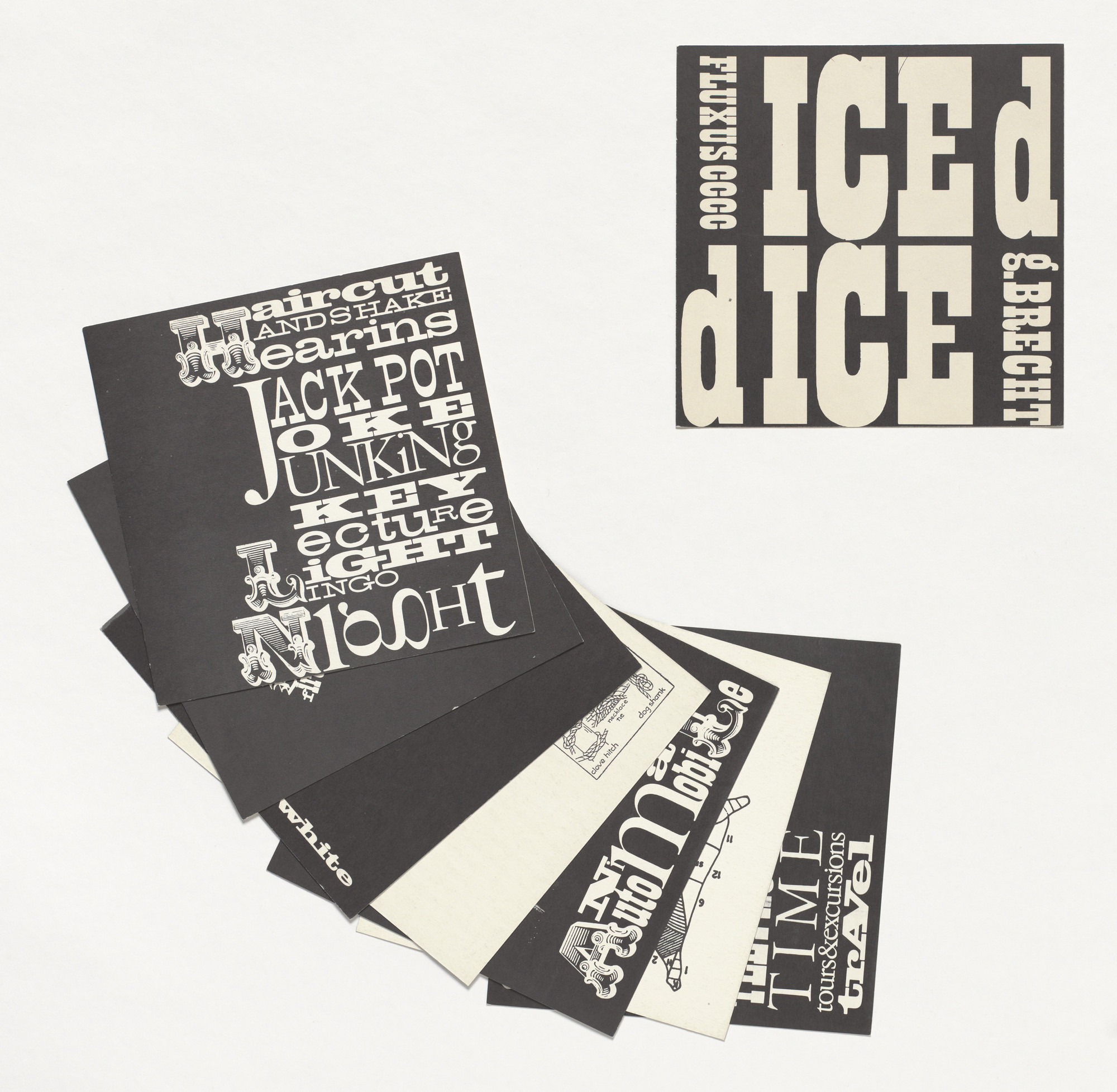 George Brecht. Iced Dice