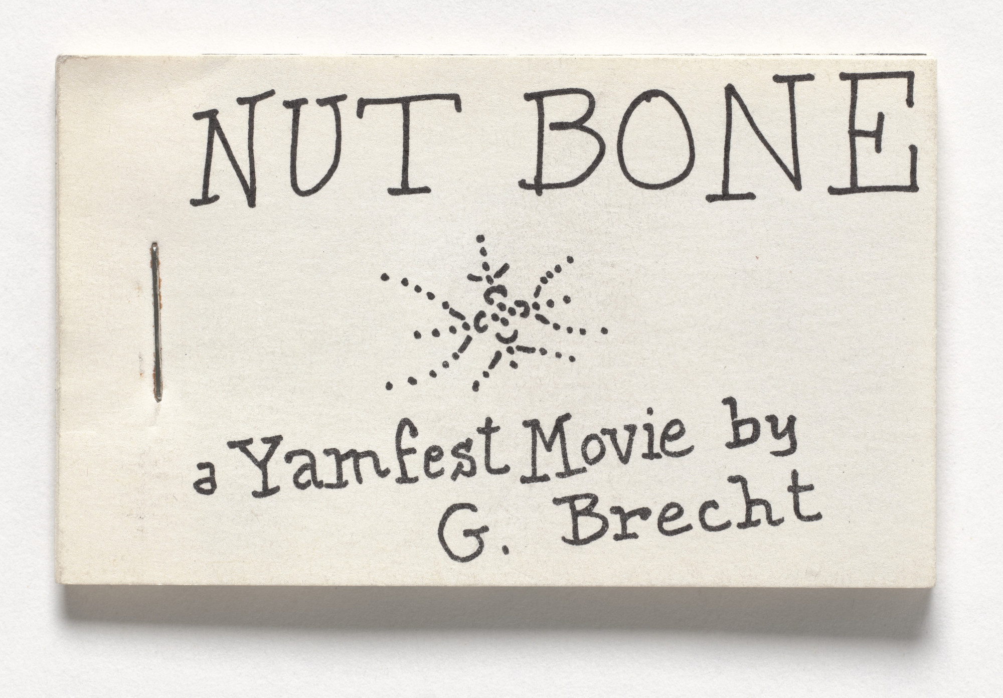 George Brecht. Nut Bone