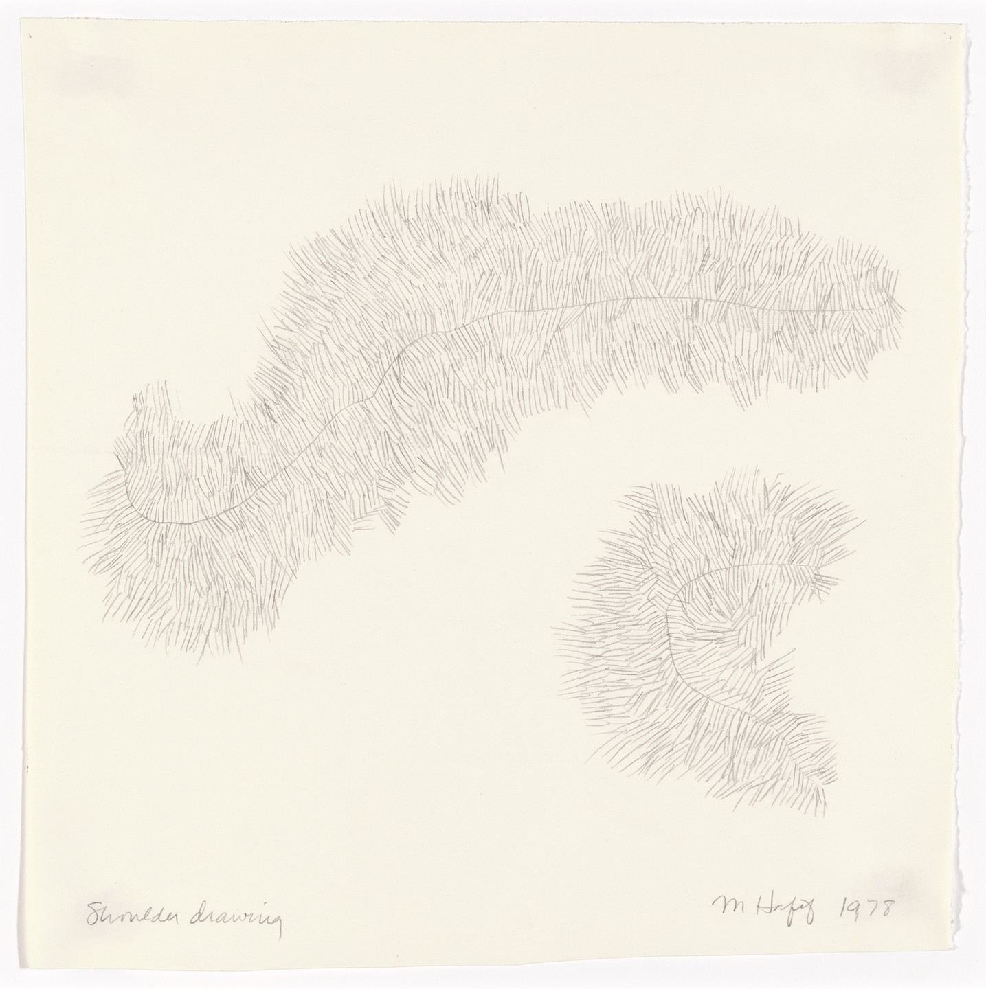 Marcia Hafif. Shoulder Drawing. 1978