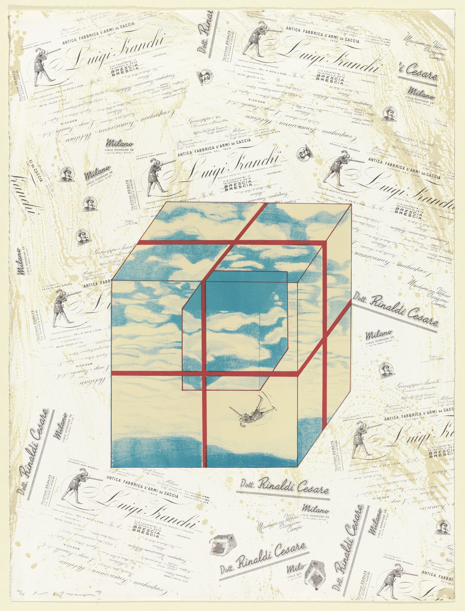 Ikeda Masuo (池田満寿夫). Present from the Sky