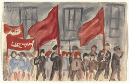 Diego Rivera. May Day, Moscow. 1928
