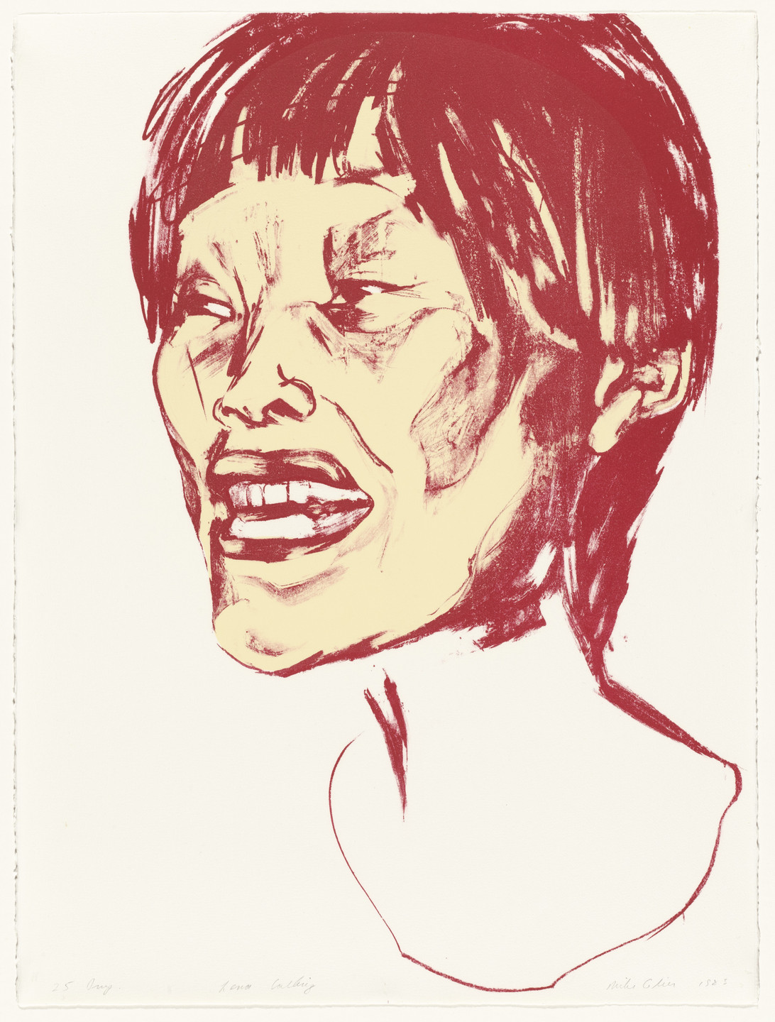 Mike Glier. Lena Calling. 1983