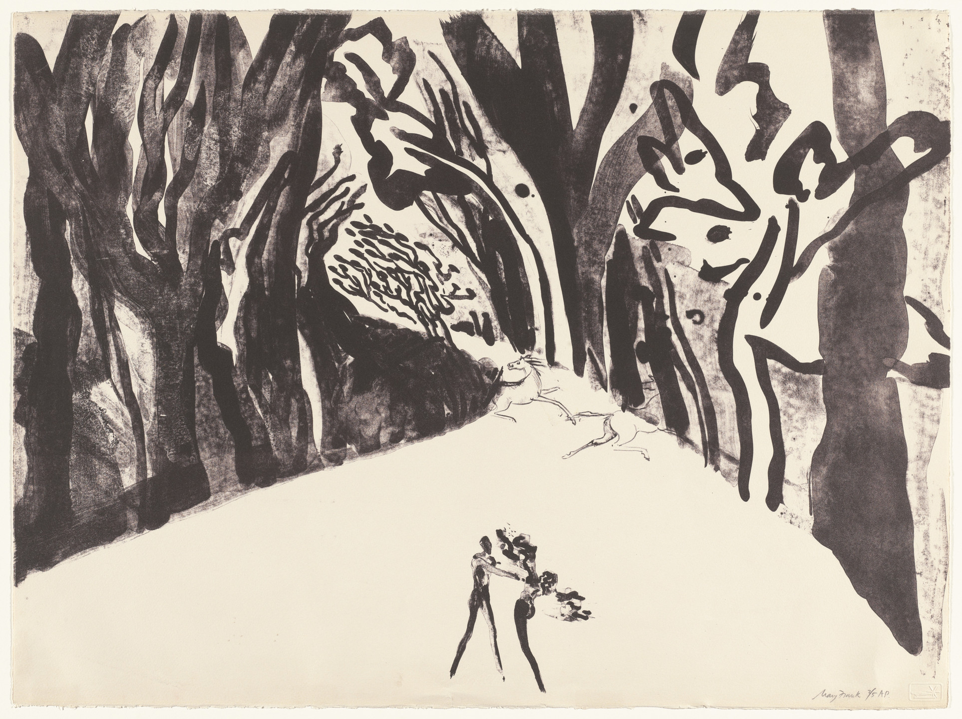 Mary Frank. Untitled. (1977)