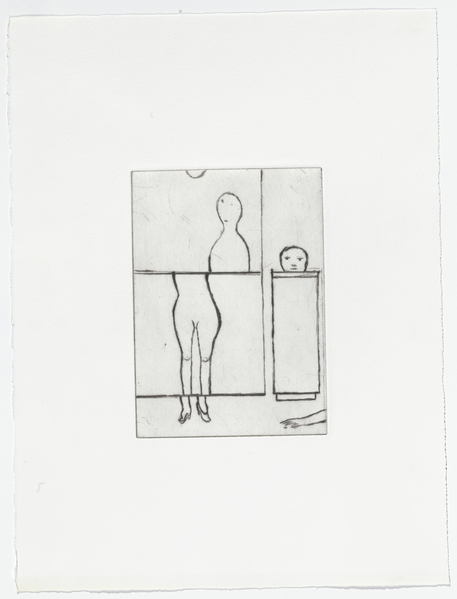 Louise Bourgeois. Dismemberment, state I of IV