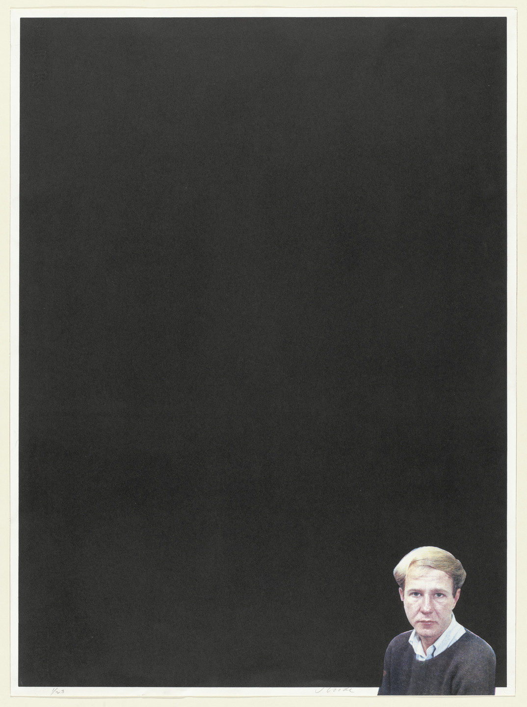 Joe Goode. Self Portrait. 1965–66