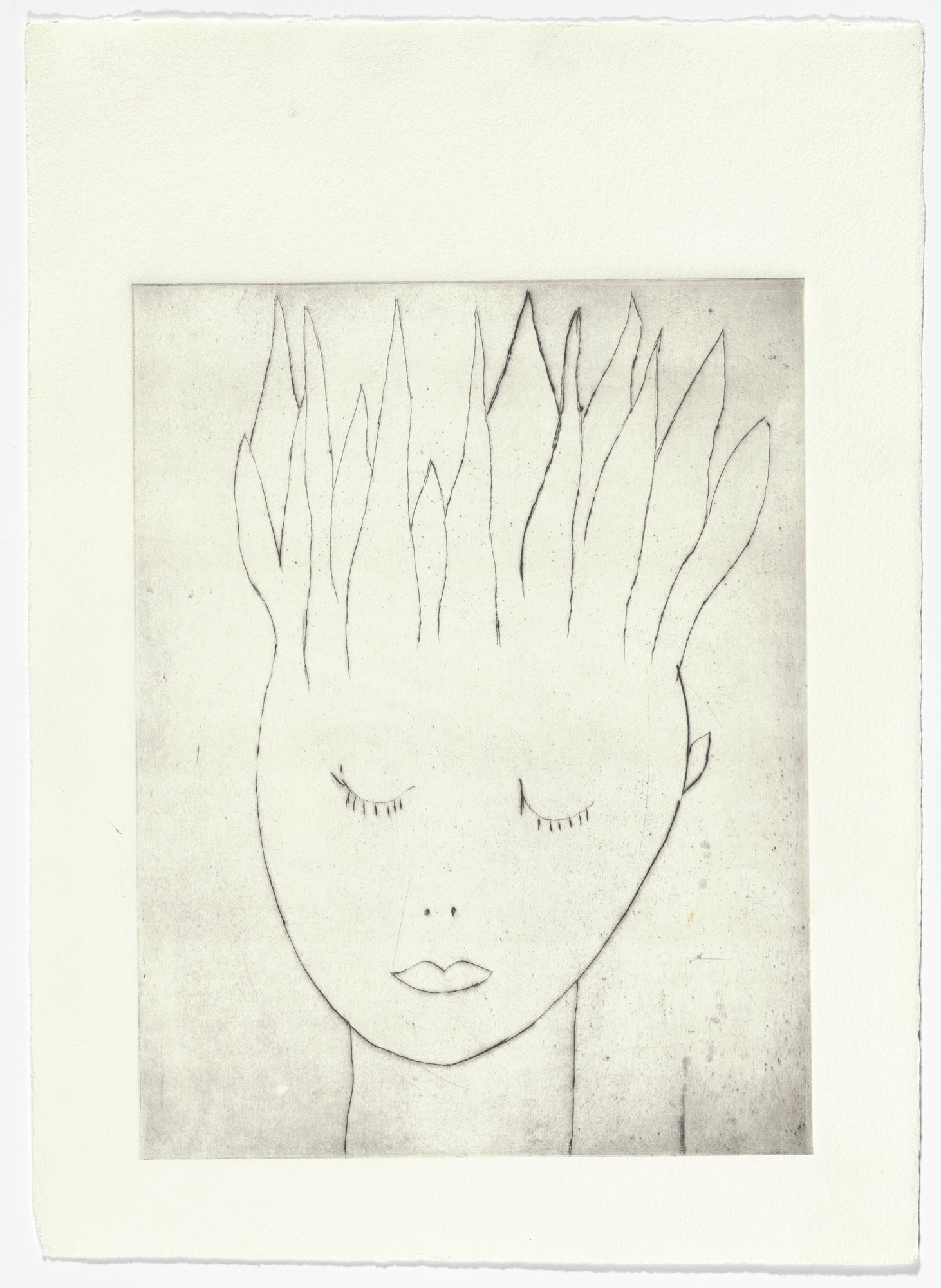 Louise Bourgeois. Head on Fire, state II of IV. 2000 | MoMA