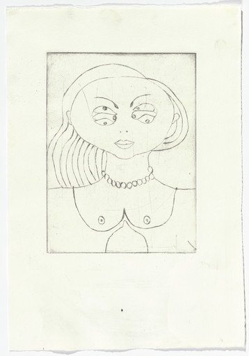 Louise Bourgeois. Insomnia , frontispiece, from the illustrated