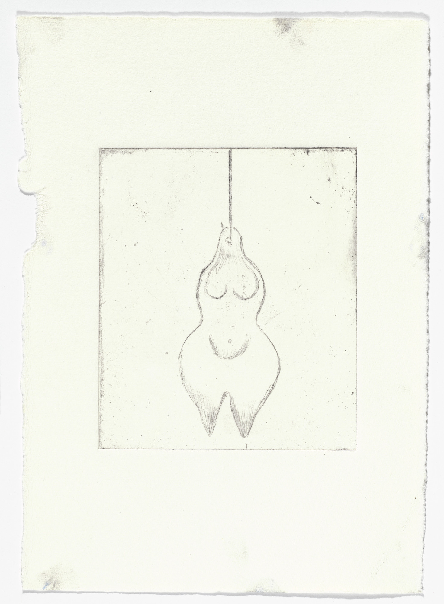 Louise Bourgeois. Hanging Figure, state I of II