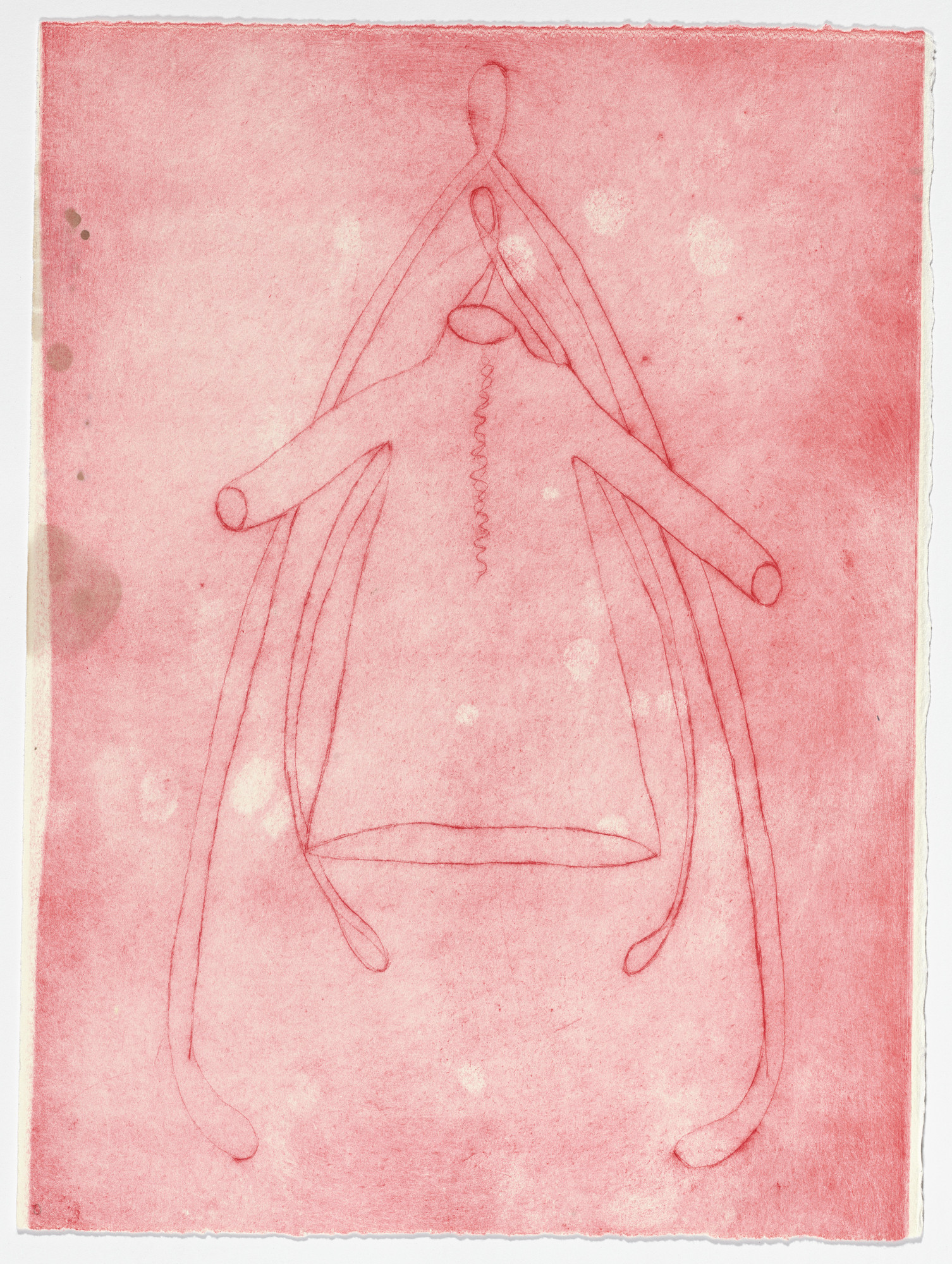 Louise Bourgeois. Wishbone, state II of III