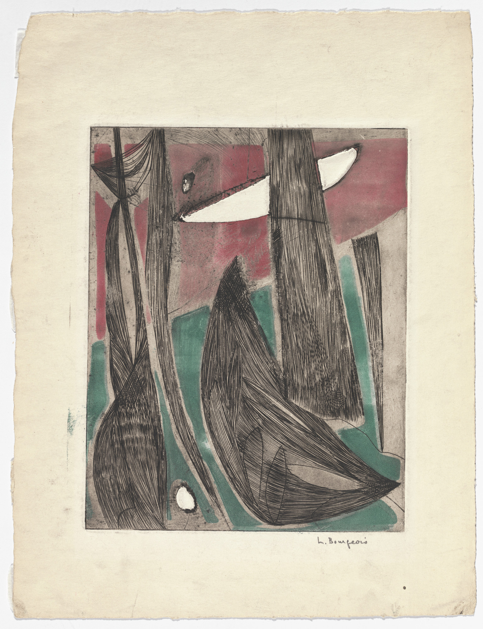 Louise Bourgeois. Ascension Lente. 1949 | MoMA