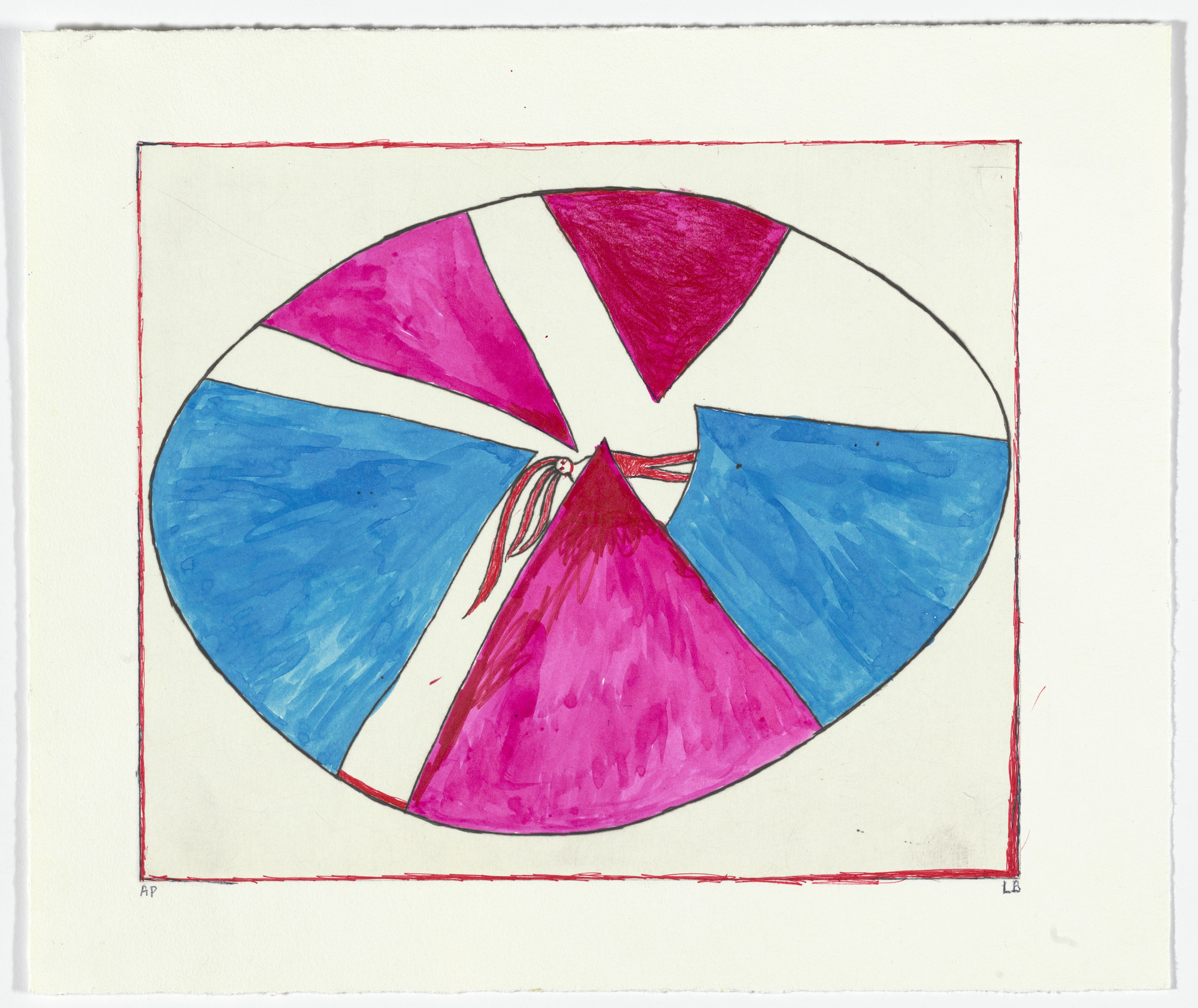 Louise Bourgeois. Please Hang in There, state II of IV