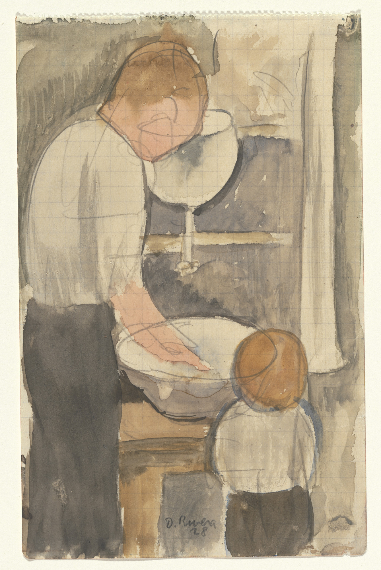 Diego Rivera. May Day, Moscow