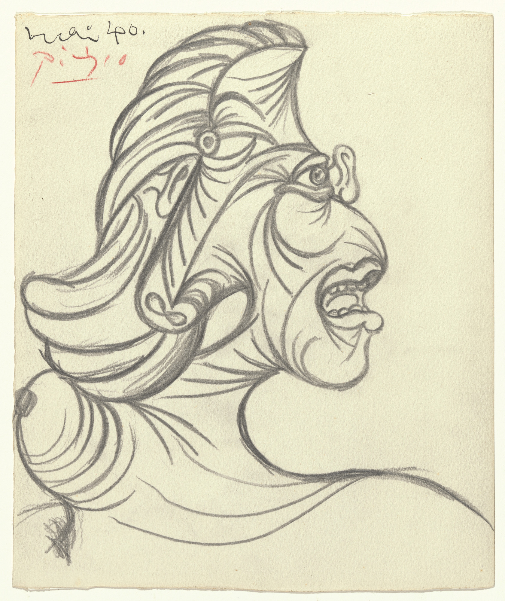 Pablo Picasso. Female Head