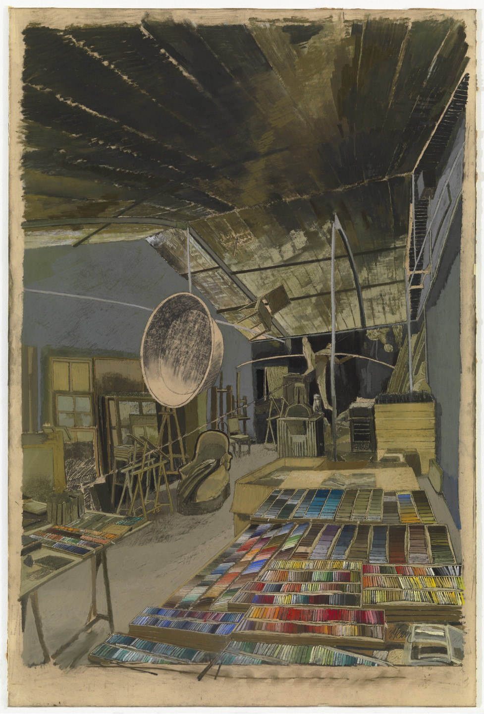 Sam Szafran. Untitled. (1971)