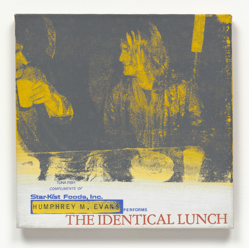 Alison Knowles. Humphrey M. Evans Performs The Identical Lunch. 1969, realized 1973