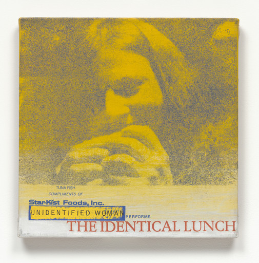 Alison Knowles. Unidentified Woman Performs The Identical Lunch. 1969, realized 1973
