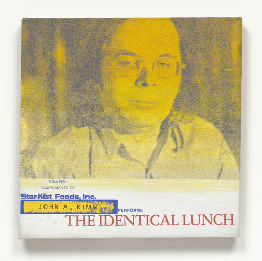 Alison Knowles. John A. Kimm Performs The Identical Lunch. 1969, realized 1973
