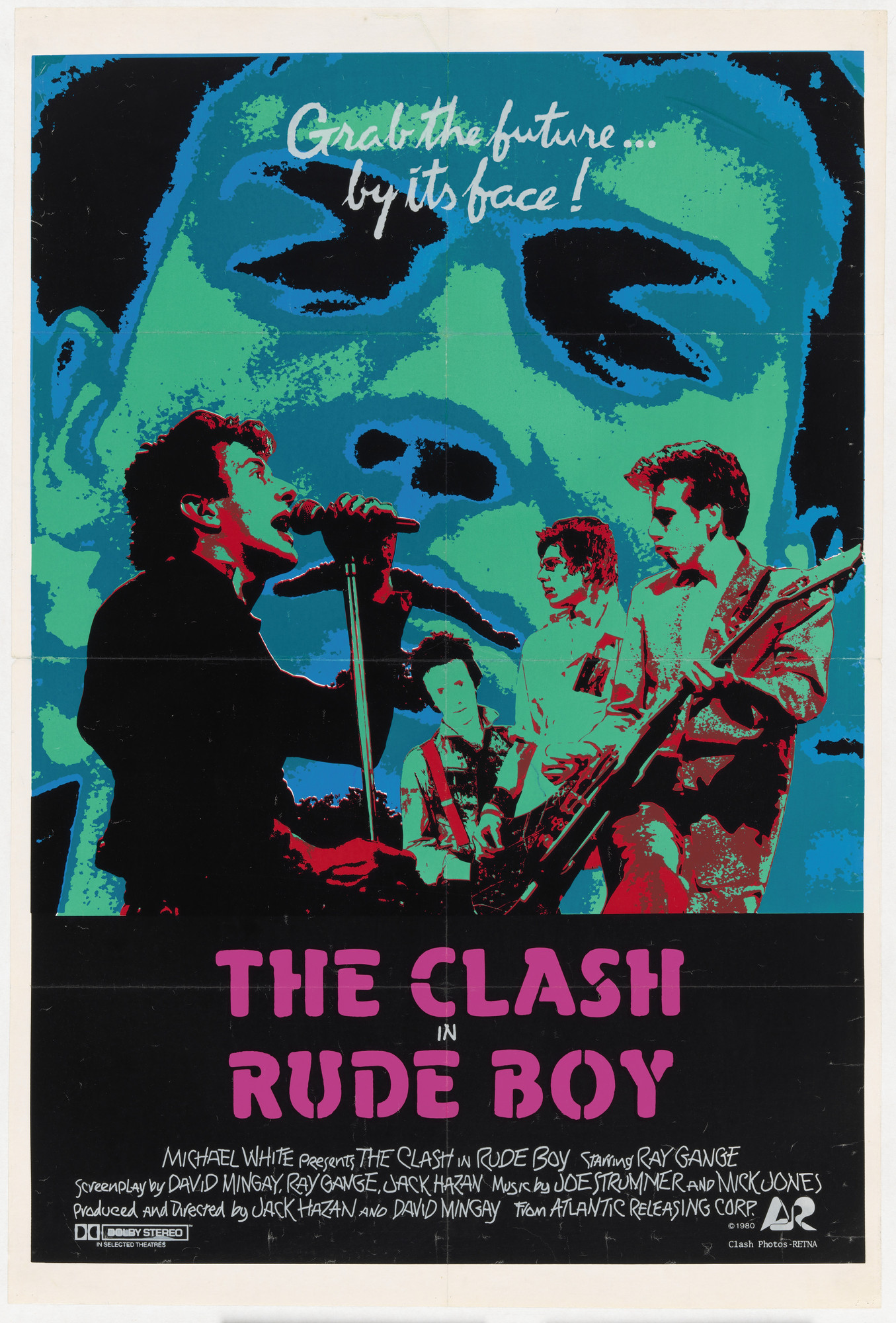 The Clash, Rude Boy, with Invitations to the New York Premiere and