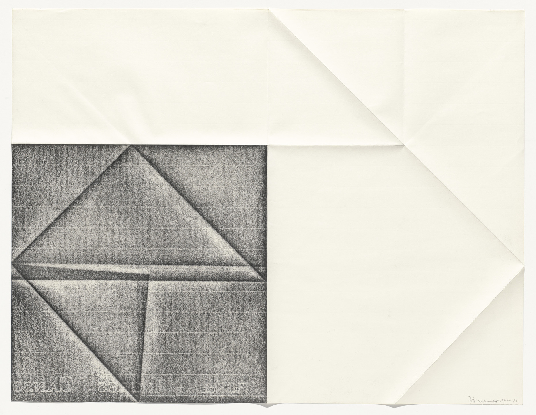 Dóra Maurer. Hidden Structures 4. 1977-80