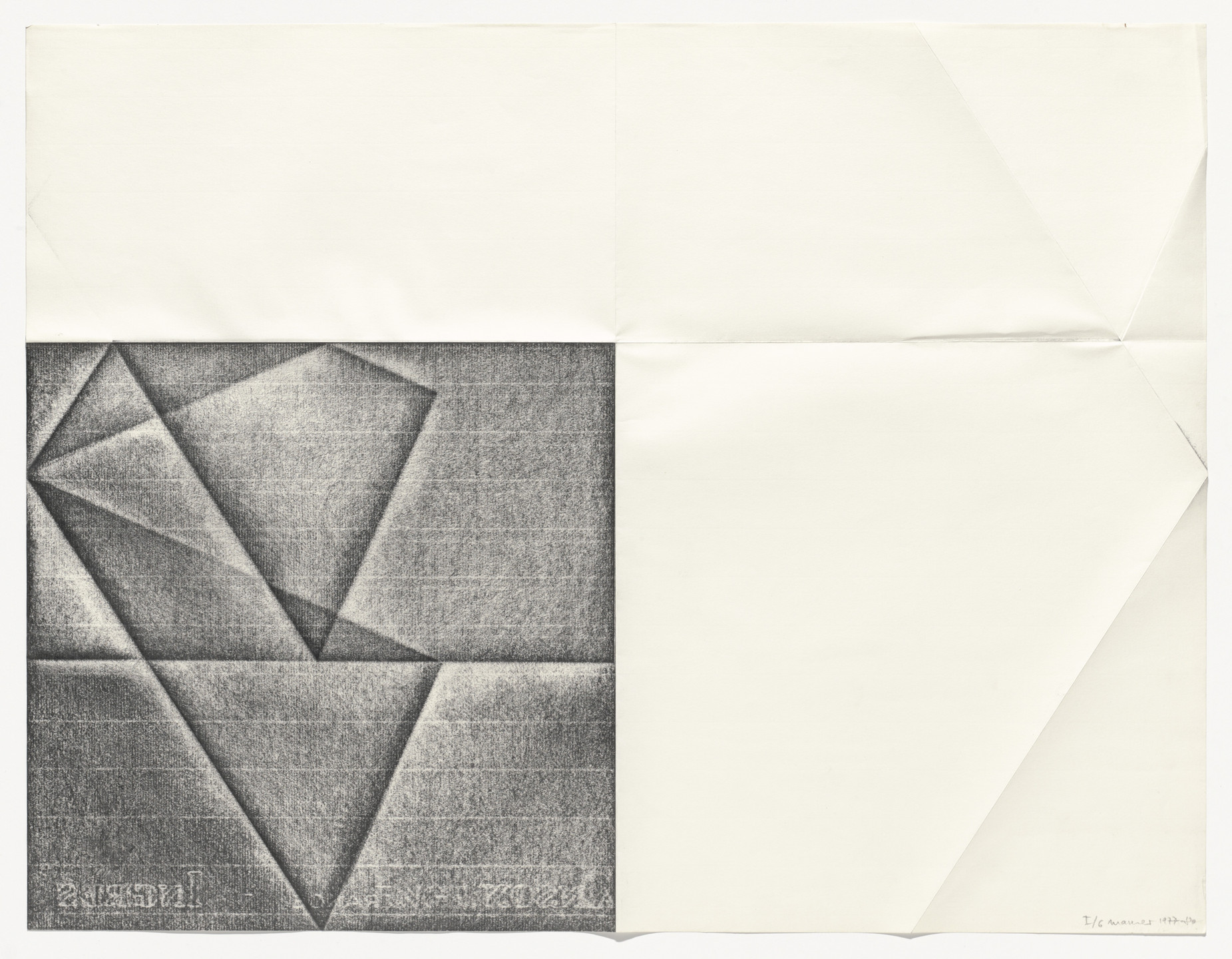 Dóra Maurer. Hidden Structures 6. 1977-80