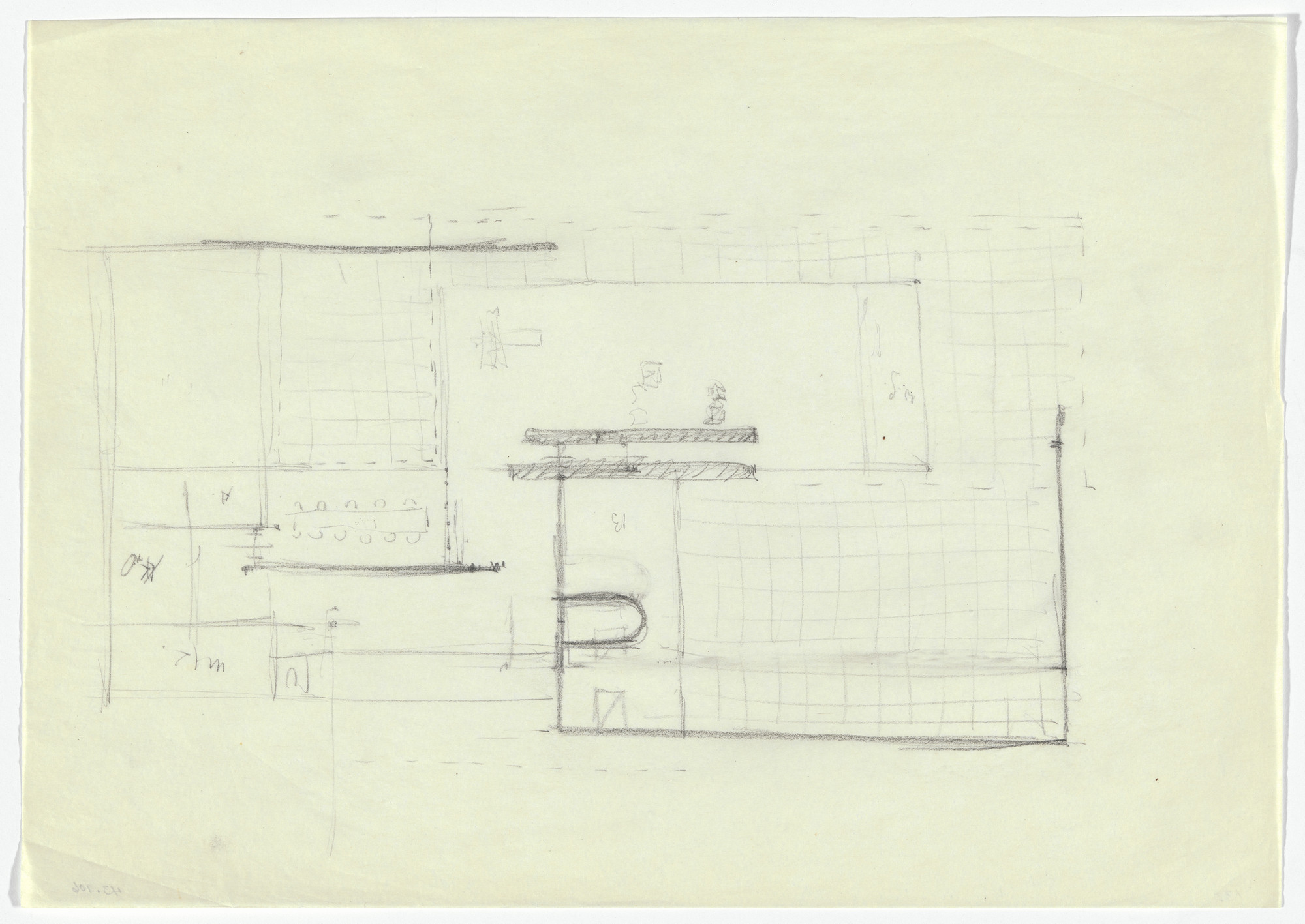 Ludwig Mies van der Rohe. Hubbe-related Study