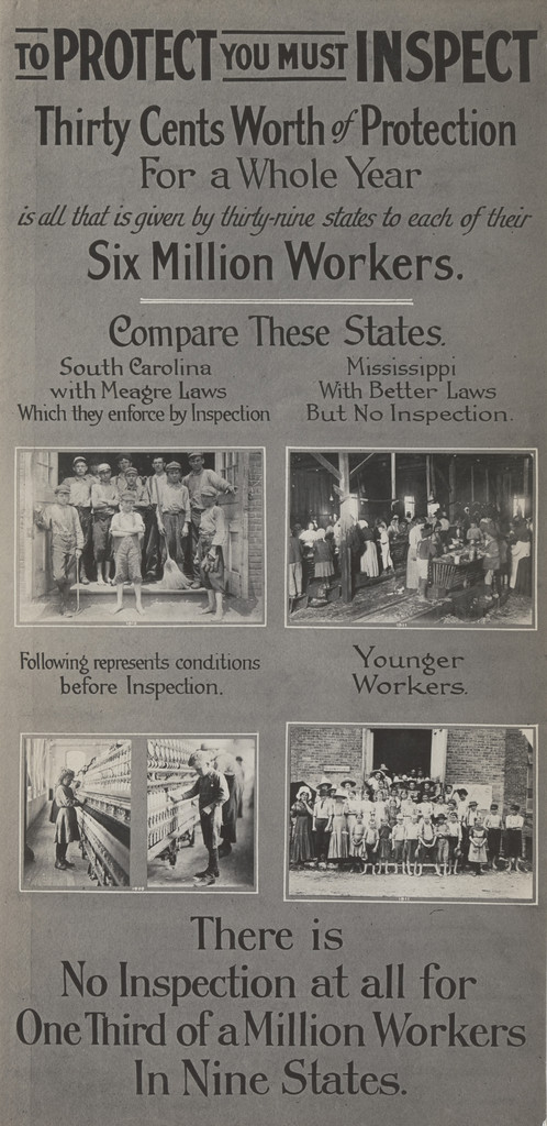 National Child Labor Committee exhibition panel