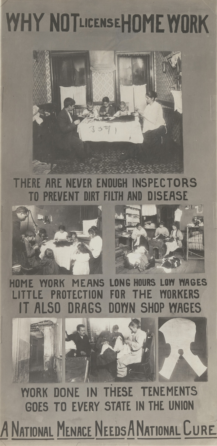 Lewis Wickes Hine. National Child Labor Committee exhibition panel. c. 1913