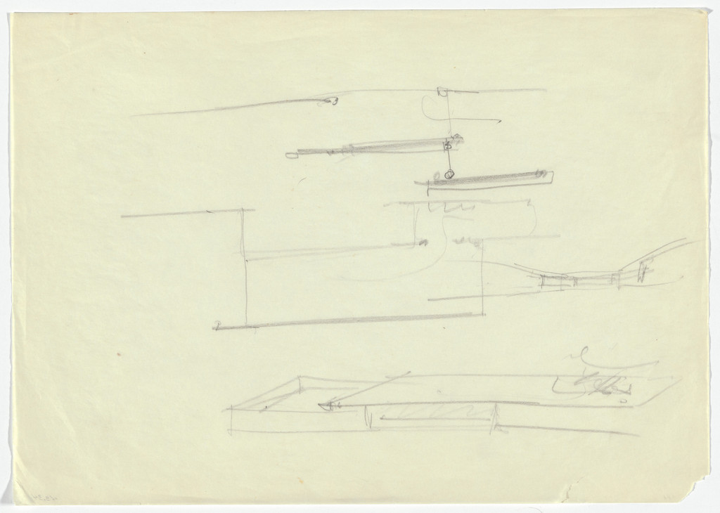 Hubbe-related Study (Floor plan and two perspectives)