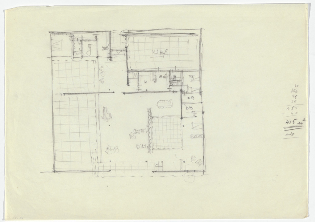 Court House Project, Plan