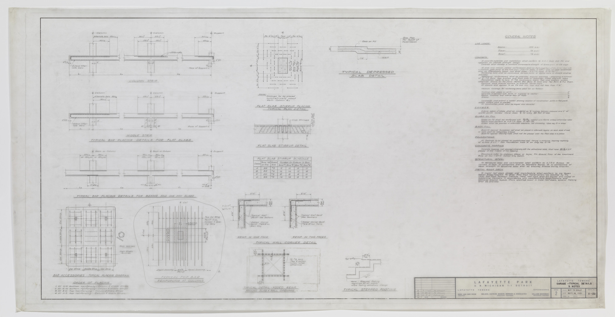 Ludwig Mies van der Rohe. Lafayette Towers, Detroit, MI