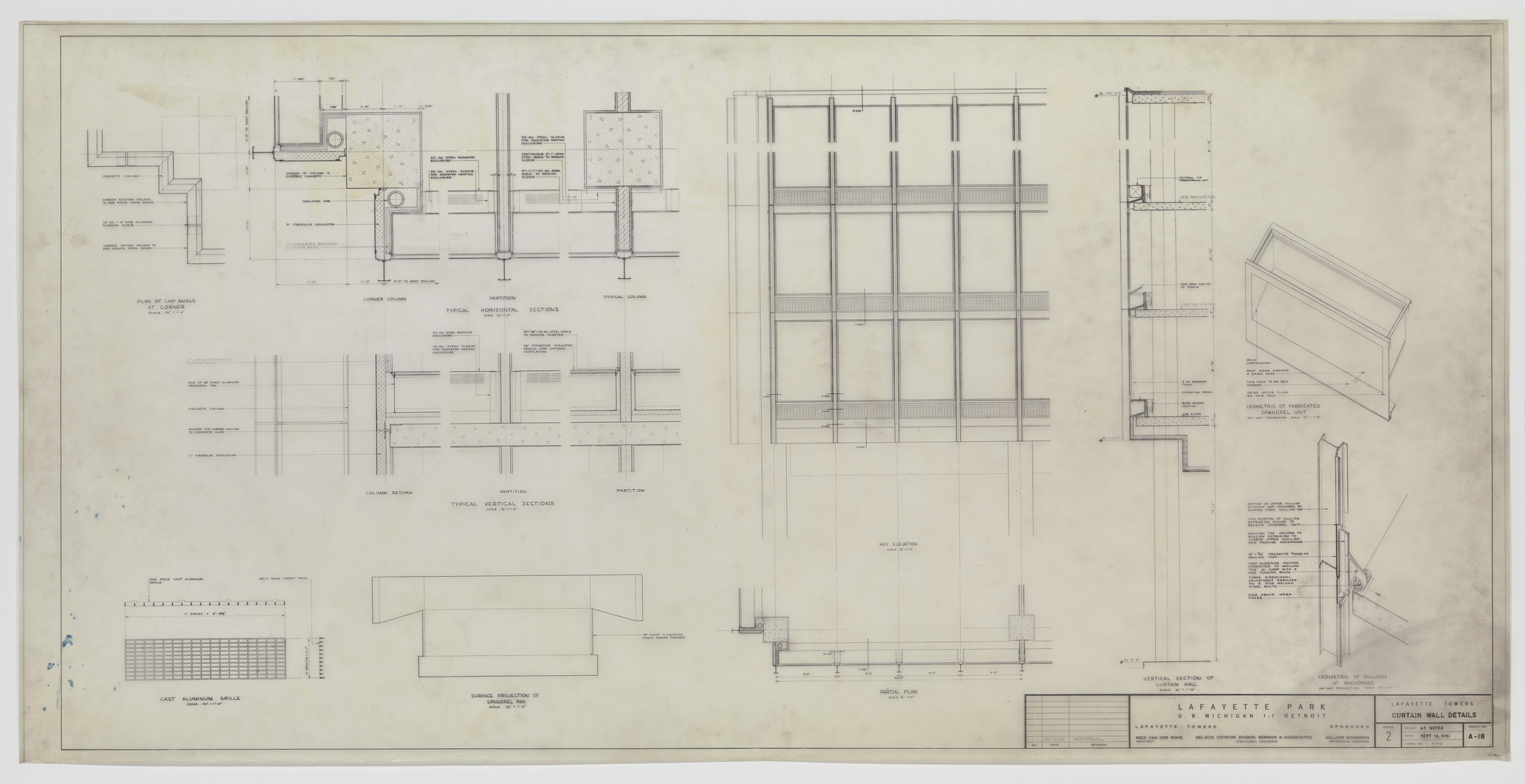 Ludwig Mies van der Rohe. Lafayette Towers, Detroit, MI