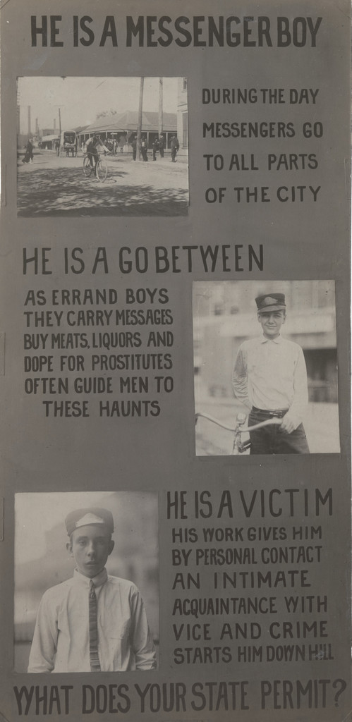 National Child Labor Committee exhibition panel