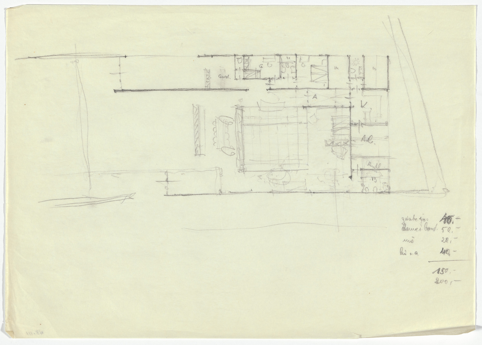 Ludwig Mies van der Rohe. Hubbe-related Study