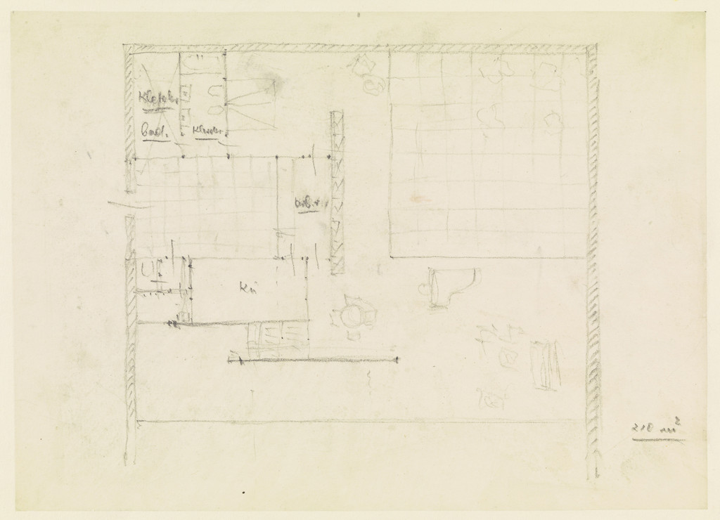Hubbe House, Magdeburg, Germany (Plan)