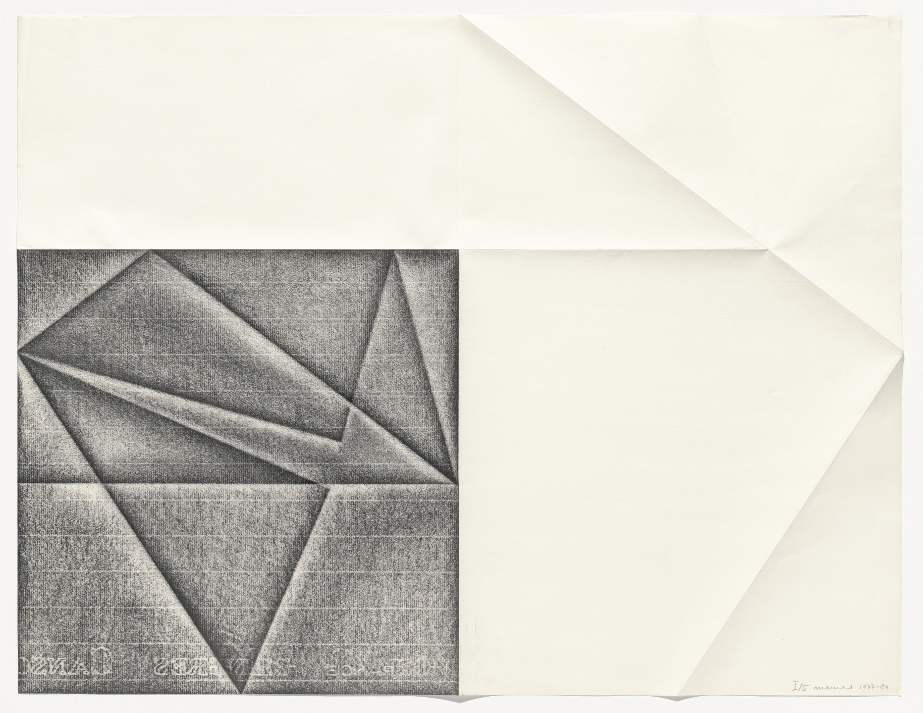 Dóra Maurer. Hidden Structures 5. 1977-80