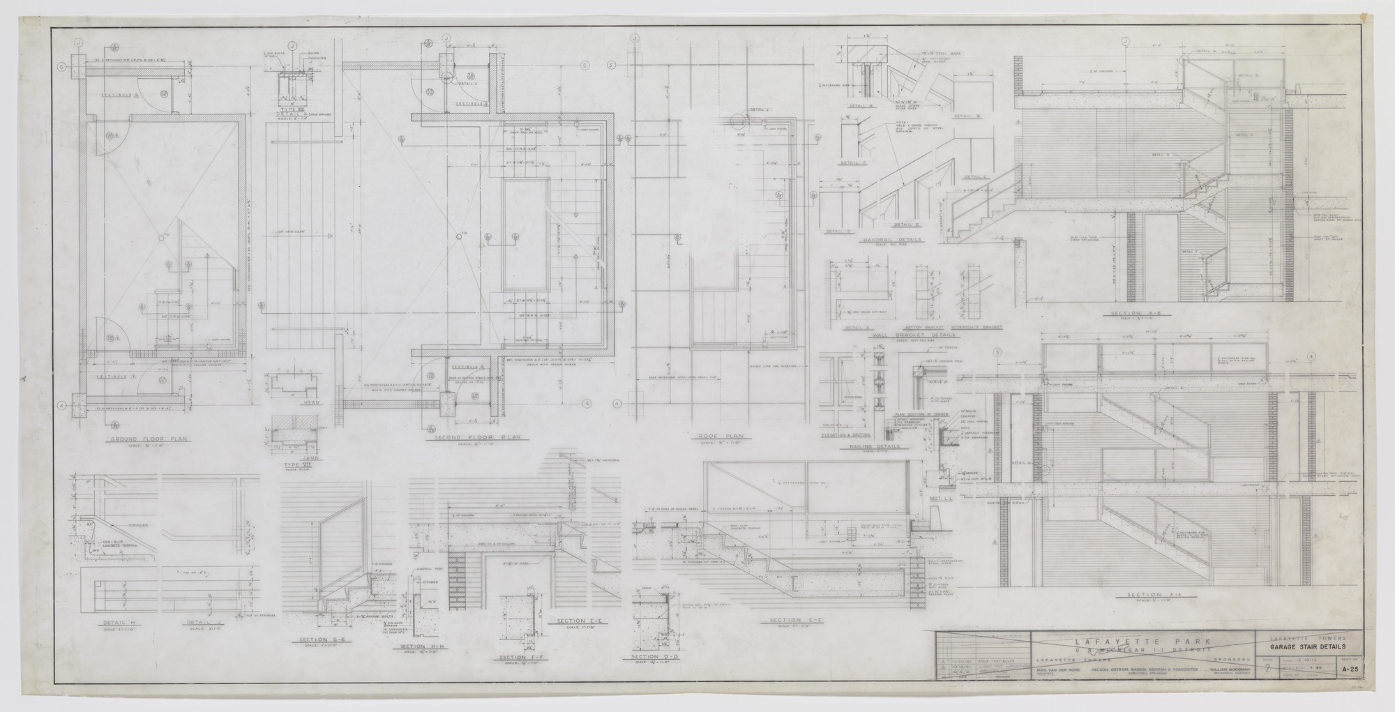 Ludwig Mies van der Rohe. Lafayette Towers, Detroit, MI
