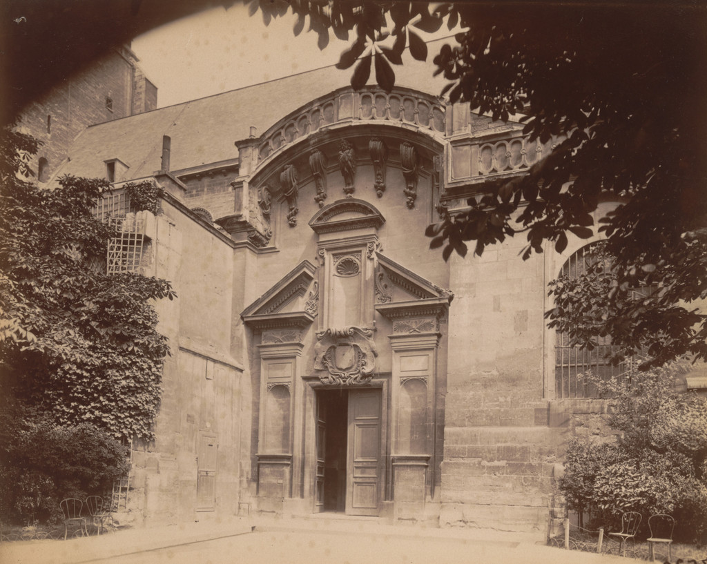 Saint Germain des Prés, Eugène Atget, 1898, Albumen silver print