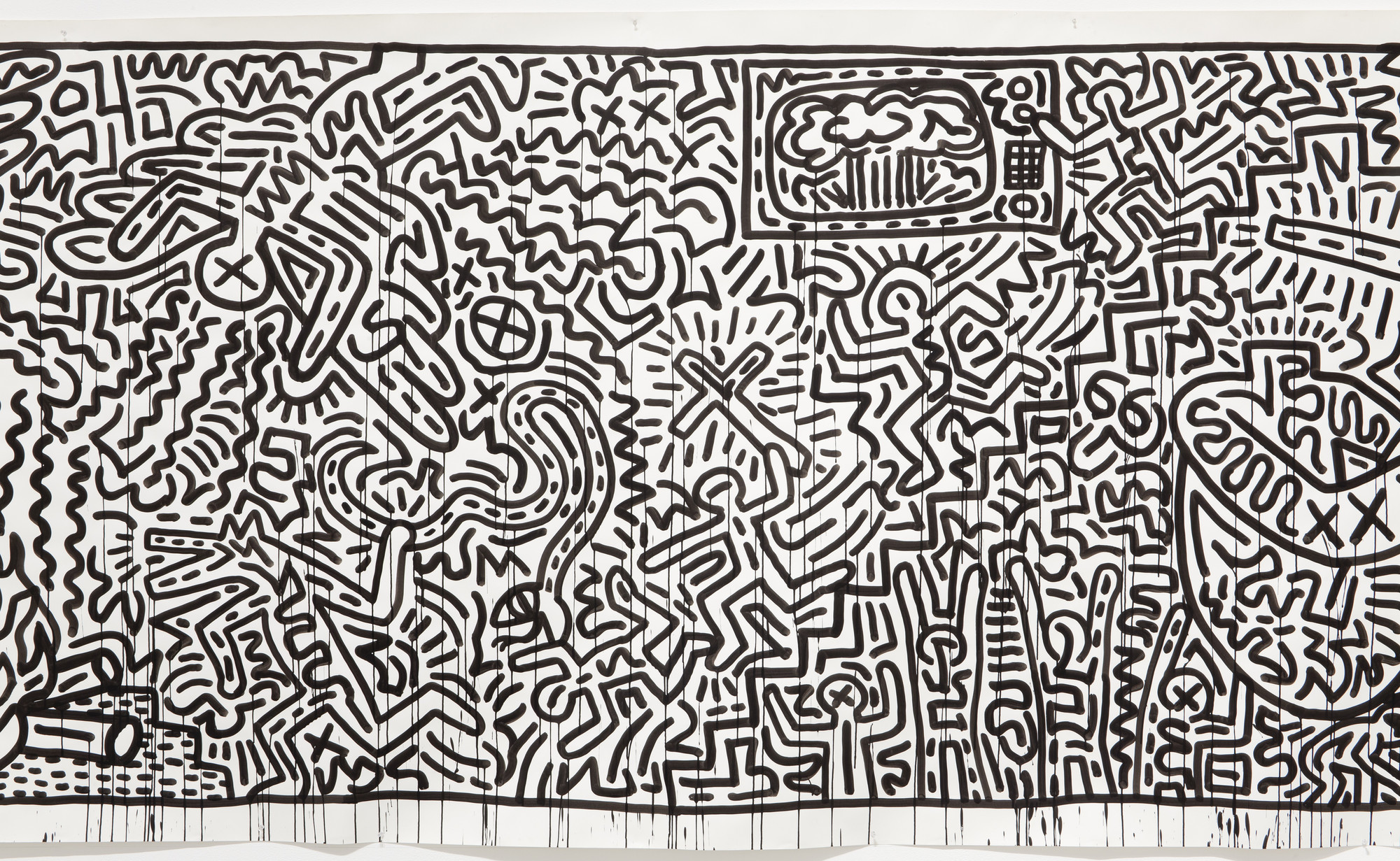 Resultado de imagem para moma keith haring