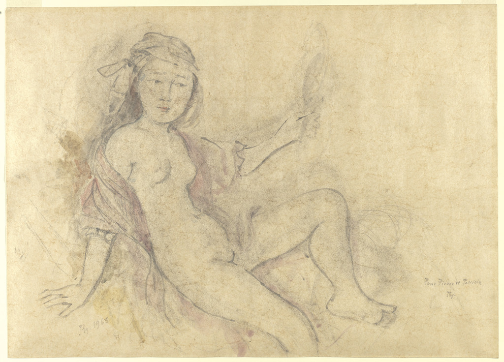 Study for the painting La Chambre Turque