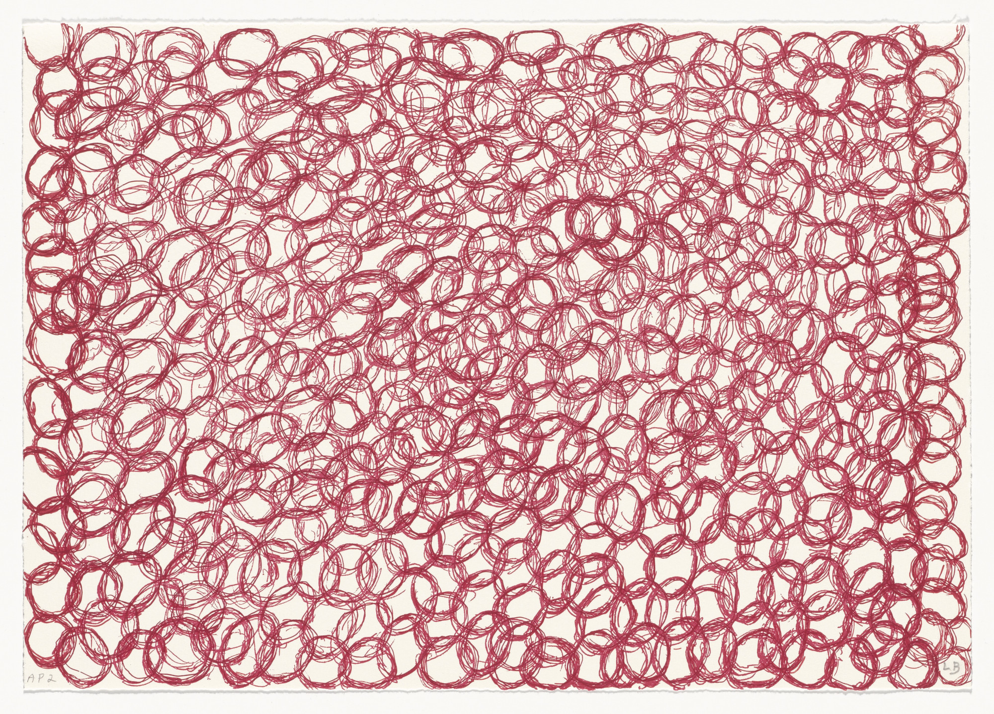 Louise Bourgeois. To Unravel a Torment You Must Begin Somewhere, no. 8 of 9, from the series, What Is the Shape of This Problem?. 1999