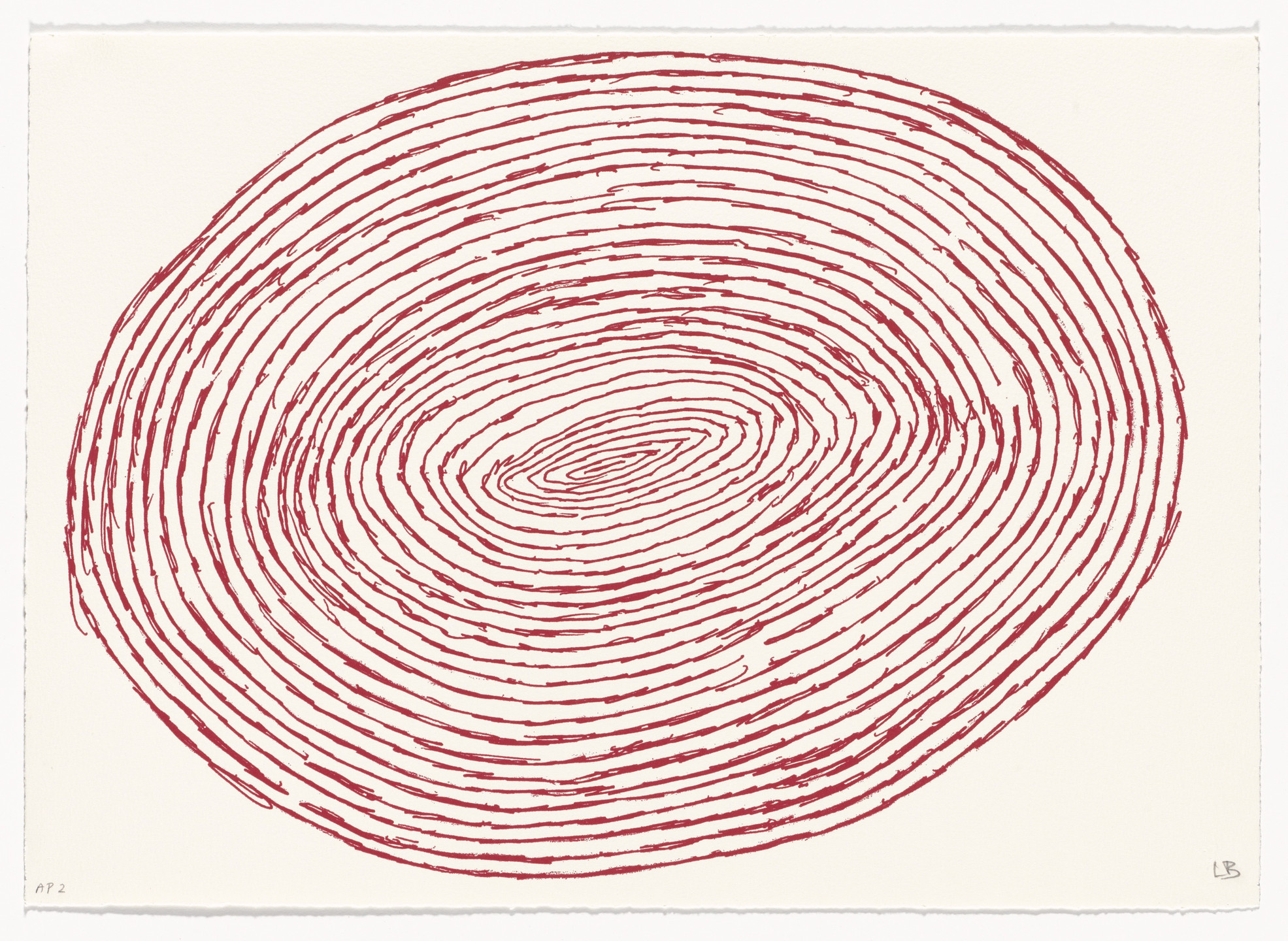 Louise Bourgeois. Art Is a Guaranty of Sanity, no. 9 of 9, from the series, What Is the Shape of This Problem?. 1999