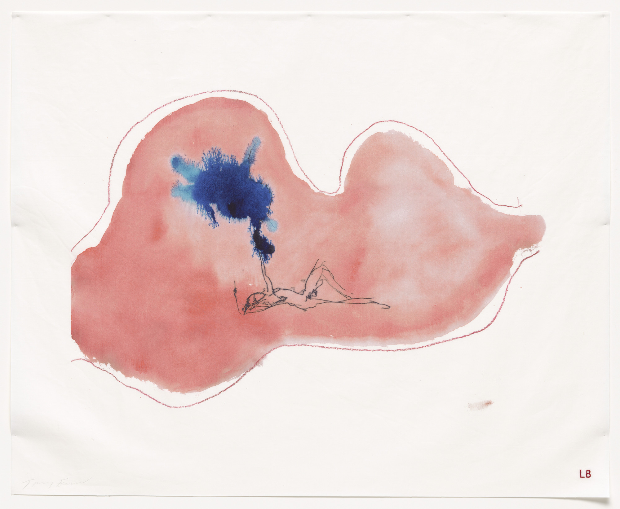 Louise Bourgeois, Tracey Emin. Reaching for You, no. 13 of 16, from the series, Do Not Abandon Me