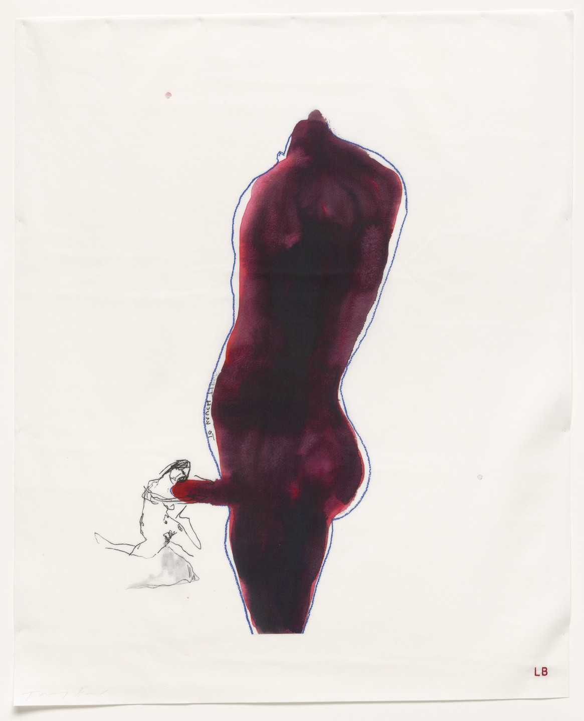 Louise Bourgeois, Tracey Emin. Too Much Love, no. 14 of 16, from the series, Do Not Abandon Me. 2009-2010