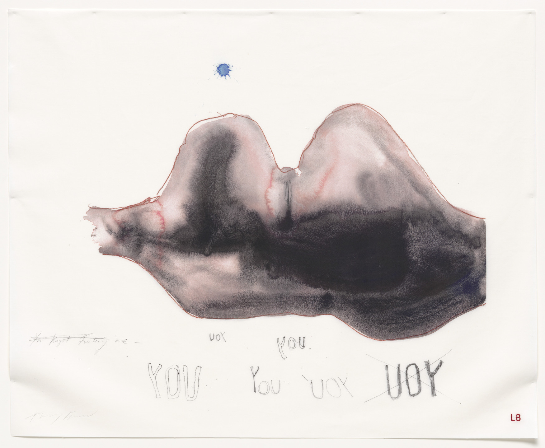 Louise Bourgeois, Tracey Emin. Waiting for You, no. 15 of 16, from the series, Do Not Abandon Me. 2009-2010