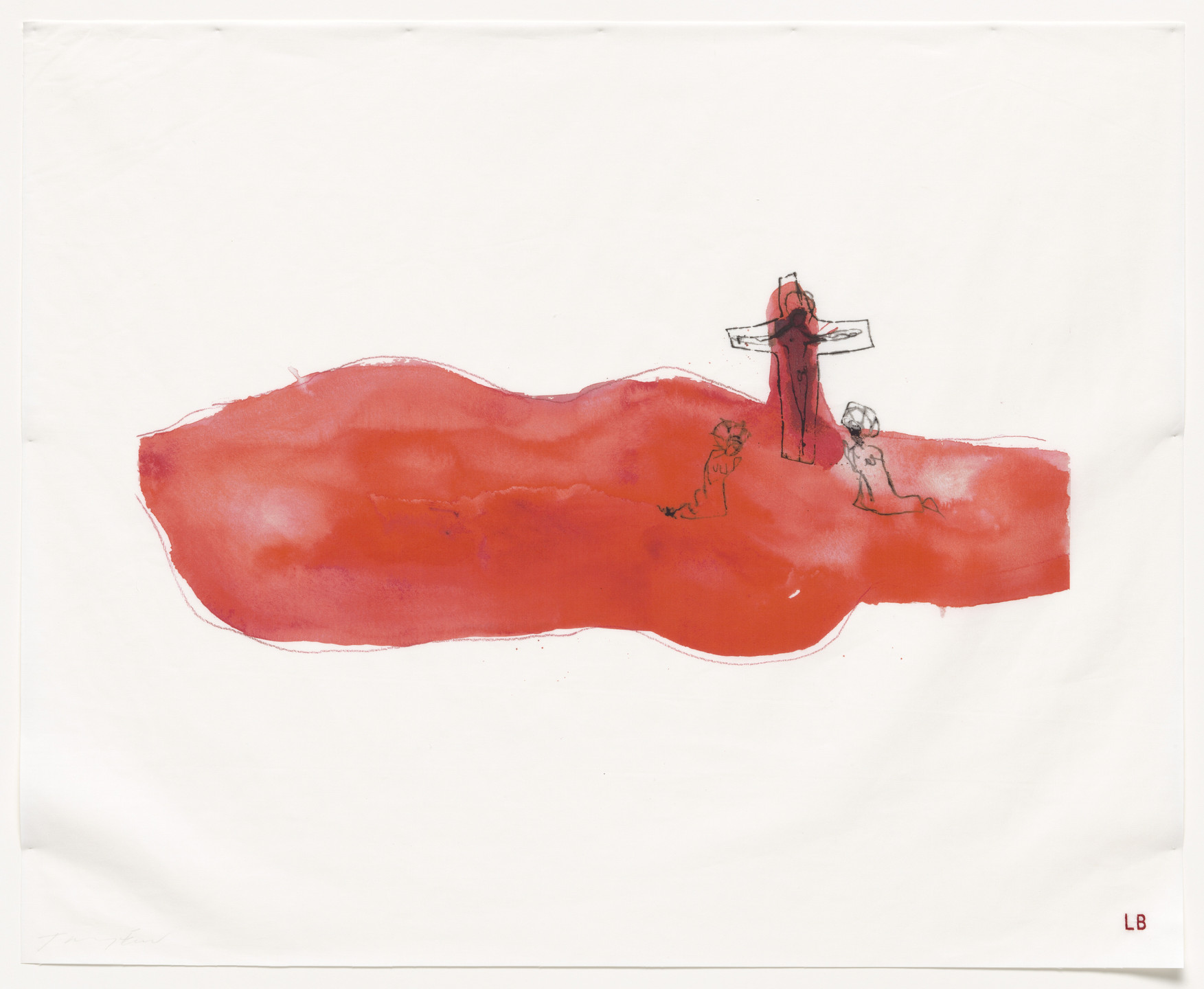 Louise Bourgeois, Tracey Emin. Come Unto Me, no. 5 of 16, from the series, Do Not Abandon Me. 2009-2010