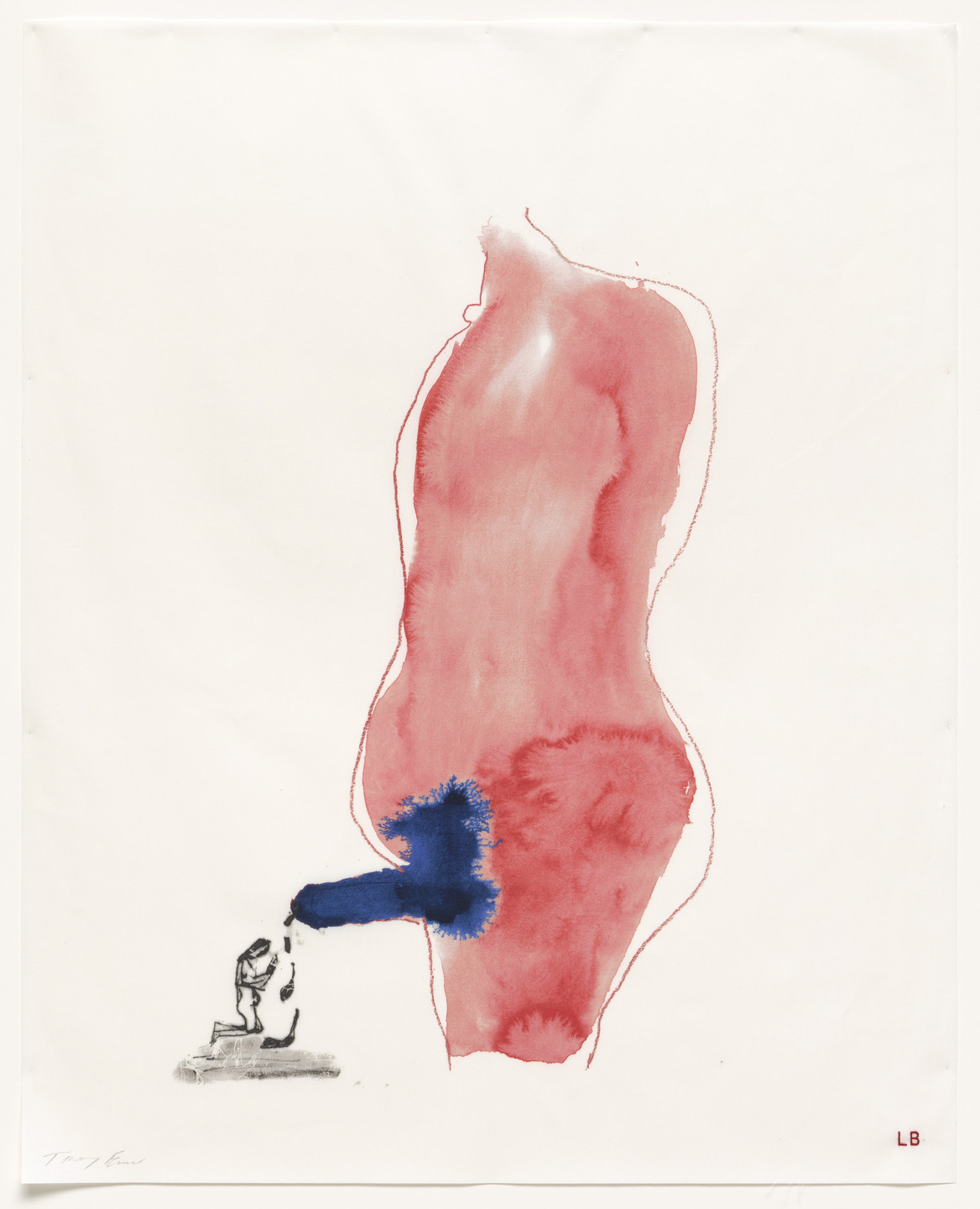 Louise Bourgeois, Tracey Emin. I Held Your Sperm and Cried, no. 7 of 16, from the series, Do Not Abandon Me. 2009-2010