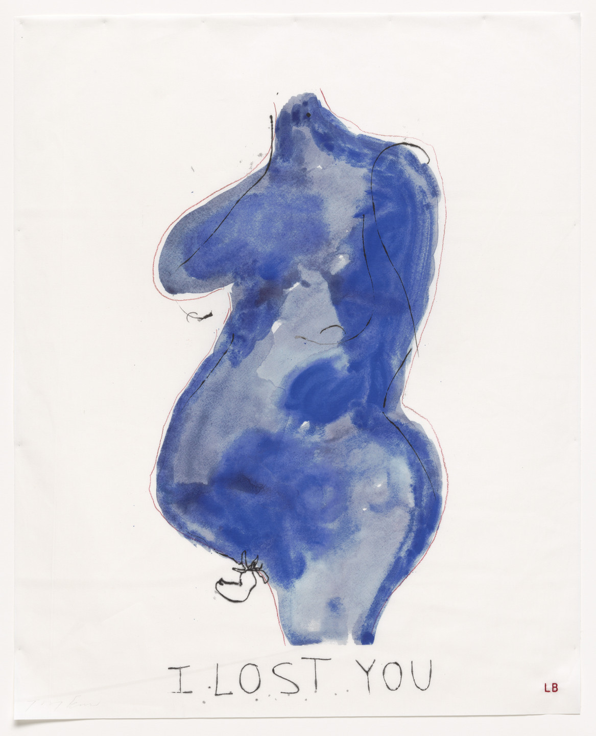 Louise Bourgeois, Tracey Emin. I Lost You, no. 9 of 16, from the series, Do Not Abandon Me. 2009-2010